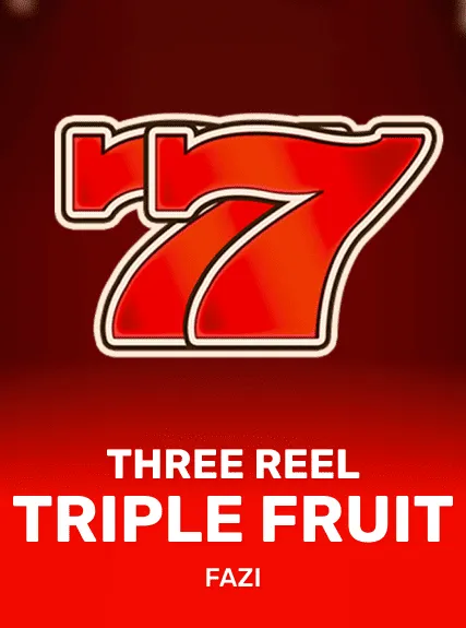 Three Reel Triple Fruit game tile